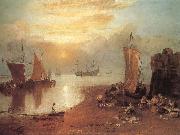 J.M.W. Turner Sun Rising through Vapour china oil painting reproduction